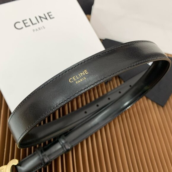 Celine Triomphe Belt Black Triomphe - Picture 7 of 9